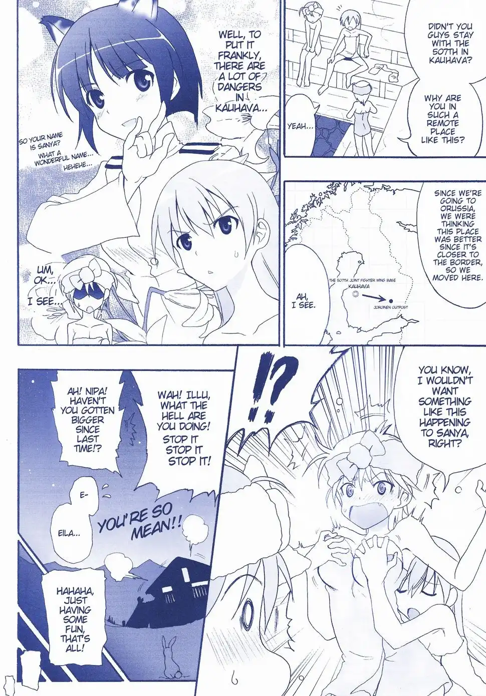 Strike Witches Kimi to Tsunagaru Sora Chapter 4 6